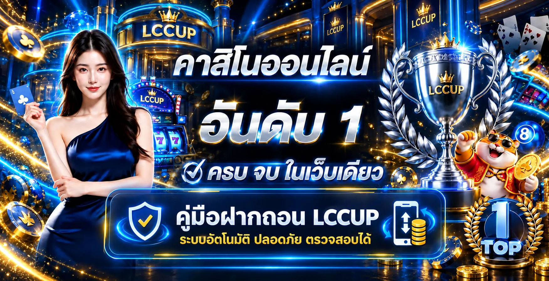 LCCUP ฝากถอนอย่างไร | คู่มือระบบอัตโนมัติ